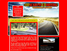 Tablet Screenshot of newmexicoacademyofdriving.com